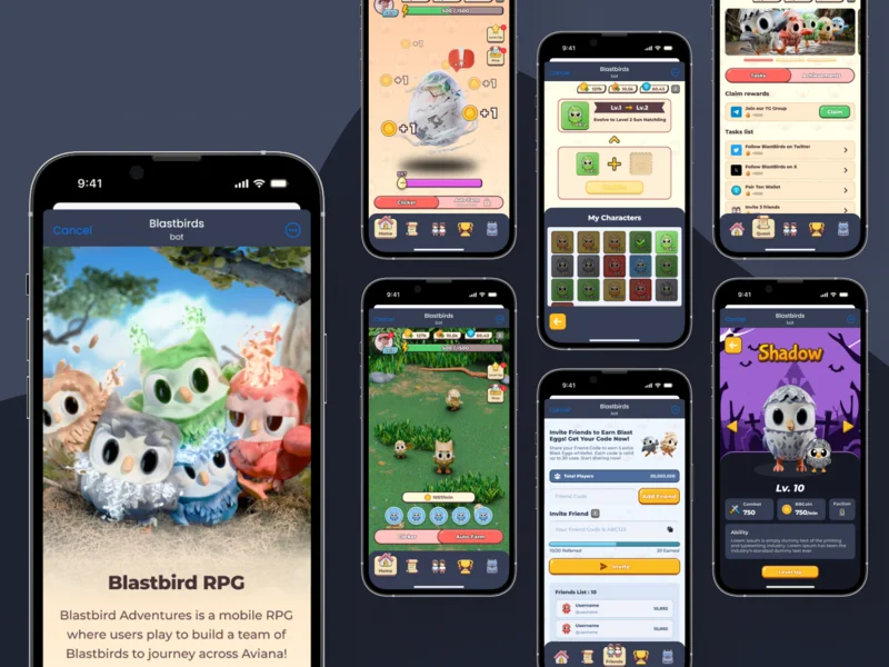 Blast Birds: Telegram Mini App Game